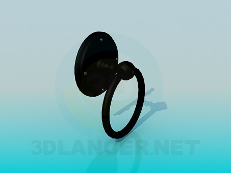 3d model Doors' ring - preview 3d model Doors' ring - preview