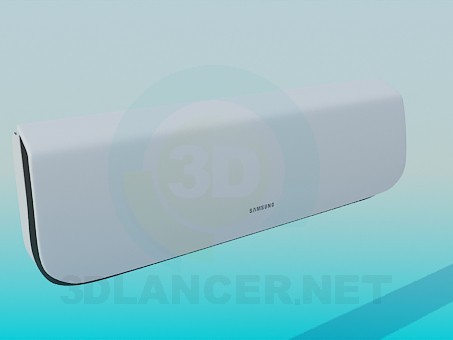Modelo 3d ar condicionado - Samsung - preview