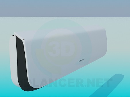 modelo 3D Samsung aire acondicionado - escuchar modelo 3D Samsung aire acondicionado - escuchar