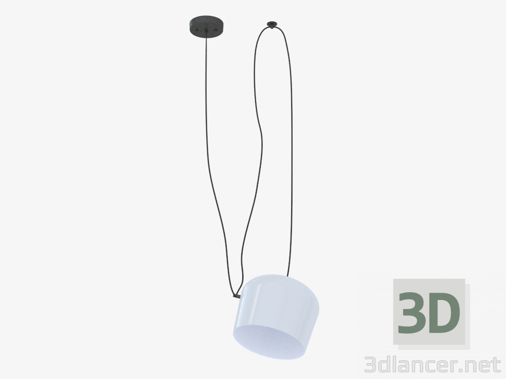 Modelo 3d lâmpada pingente (S111013 1B cinza) - preview