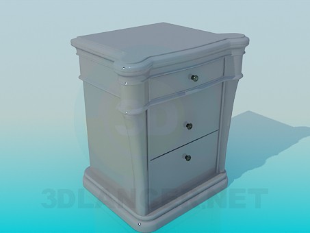 3d model Nightstand - preview 3d model Nightstand - preview