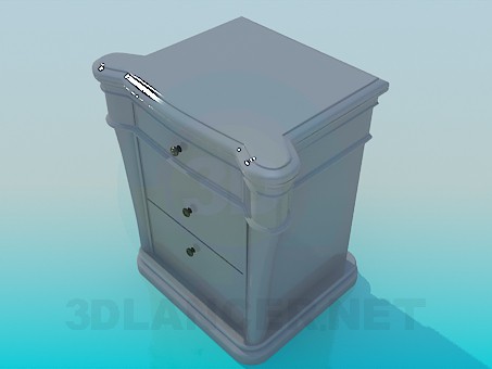 3d model Nightstand - preview 3d model Nightstand - preview