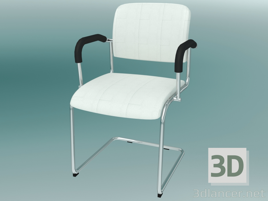 Modelo 3d Cadeira do visitante (V 2P) - preview