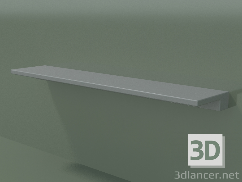 3d model Shelf (90U18003, Silver Gray C35, L 60 cm) - preview
