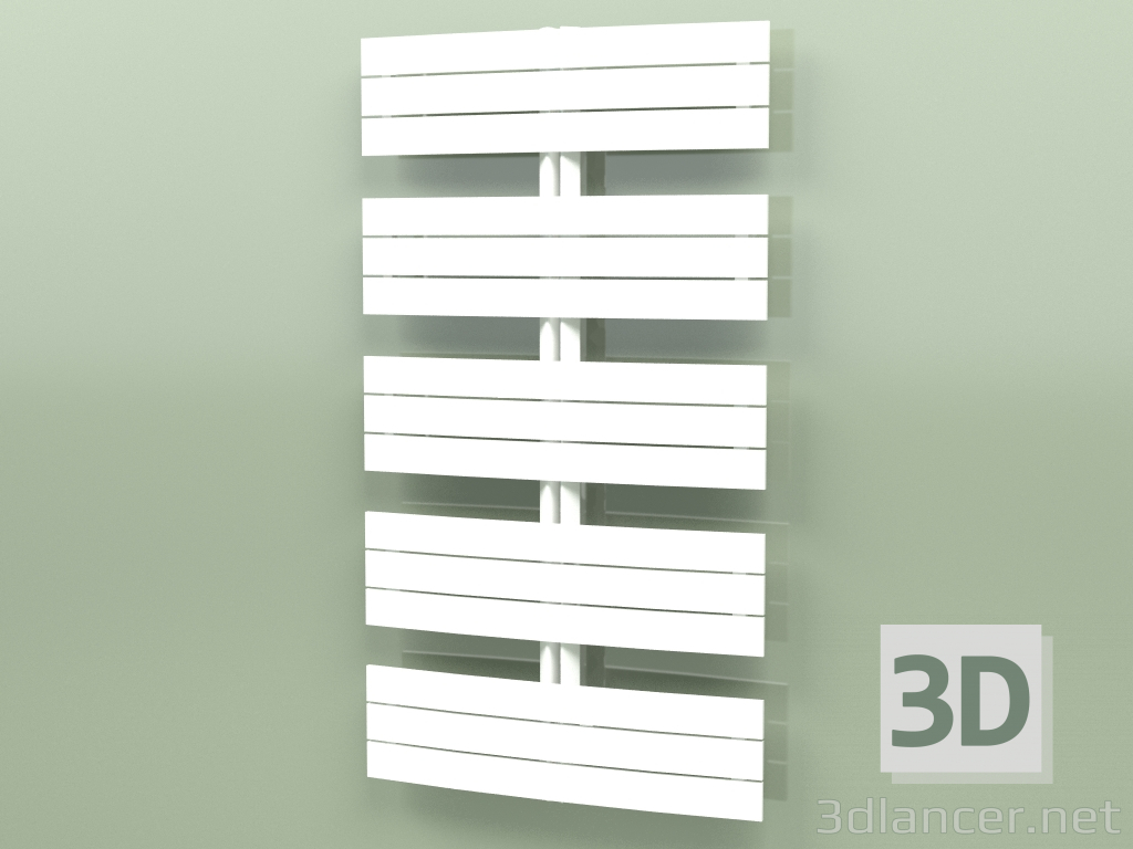 3d model Heated towel rail - Apolima (1430 x 800, RAL - 9016) - preview