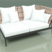 modello 3D Modulo divano sinistro 105 (Rosa cintura) - anteprima