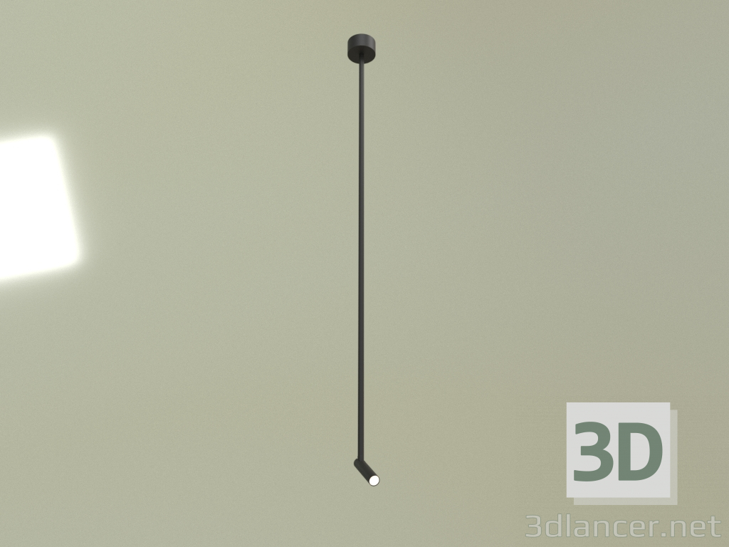modello 3D Lampada da soffitto MACEUS L 3200K BK 15023 - anteprima