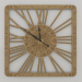 3d model Reloj de pared TWINKLE NEW (dorado) - vista previa