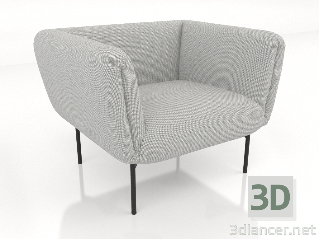 3d model Armchair (option 1) - preview