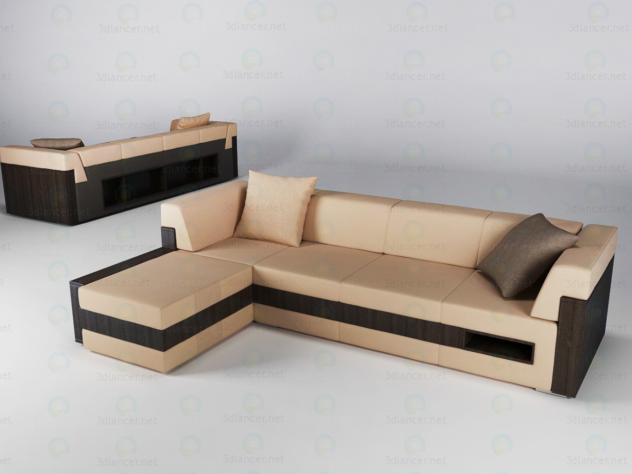 3D Modell Sofa - Vorschau