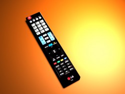 The remote for the TV LG SMART TV