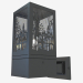 3D modeli Dış mekan duvar lambası Fressi (4054 1W) - önizleme