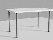 Table with IKEA Linnmon