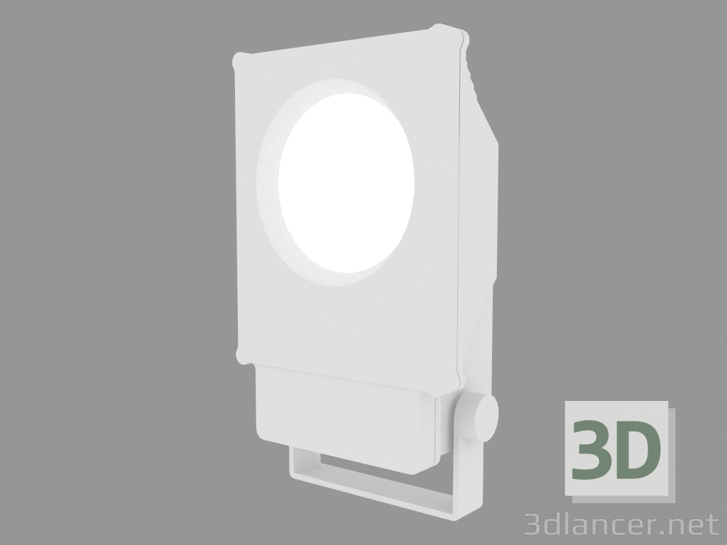 modèle 3D Projecteur MINITECHNO RECTANGULAIRE SPOT (S3732 35W_HIT) - preview