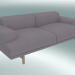 3d model Double sofa Compose (Fiord 551) - preview