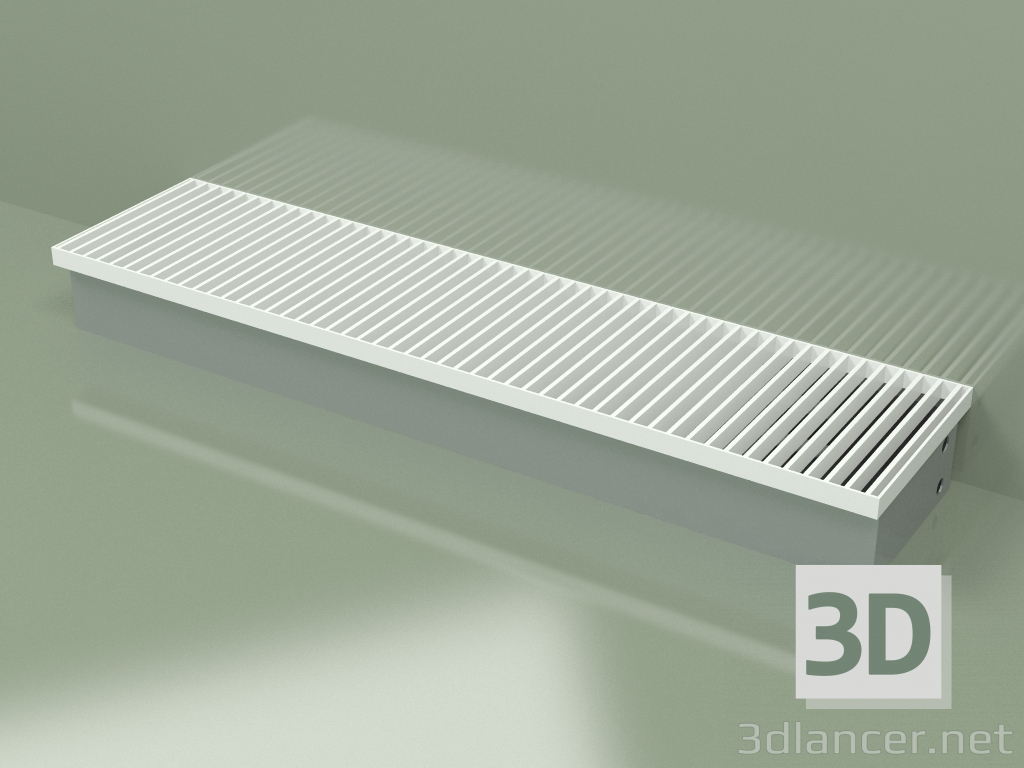 3D modeli Kanal konvektörü - Aquilo F2С (240х1000х110, RAL 9016) - önizleme