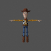 3d WUDY-007 Rigged Woody model buy - render