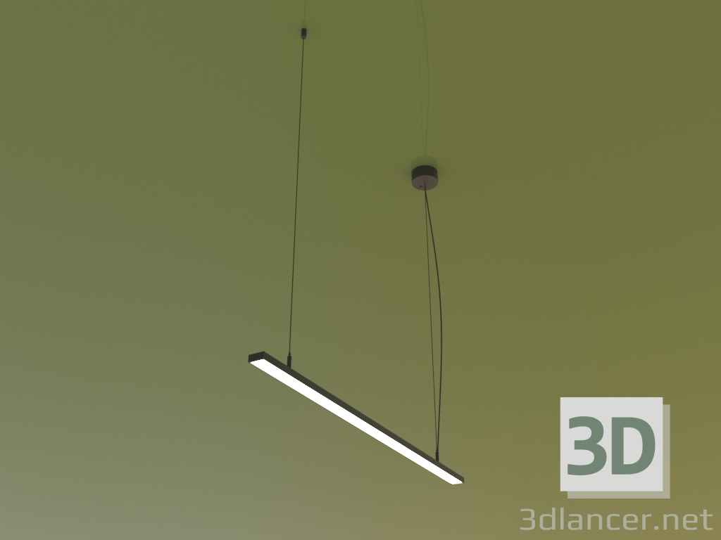 modello 3D Corpo illuminante LINEAR P1228 (750 mm) - anteprima