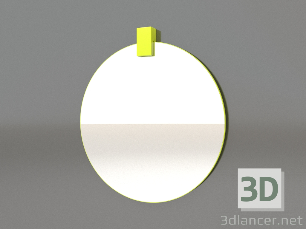 3D Modell Spiegel ZL 04 (d=400, hellgrün) - Vorschau