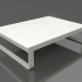 3d model Coffee table 120 (DEKTON Zenith, Cement gray) - preview