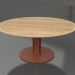 3d model Dining table Ø170 (Terracotta, Iroko wood) - preview