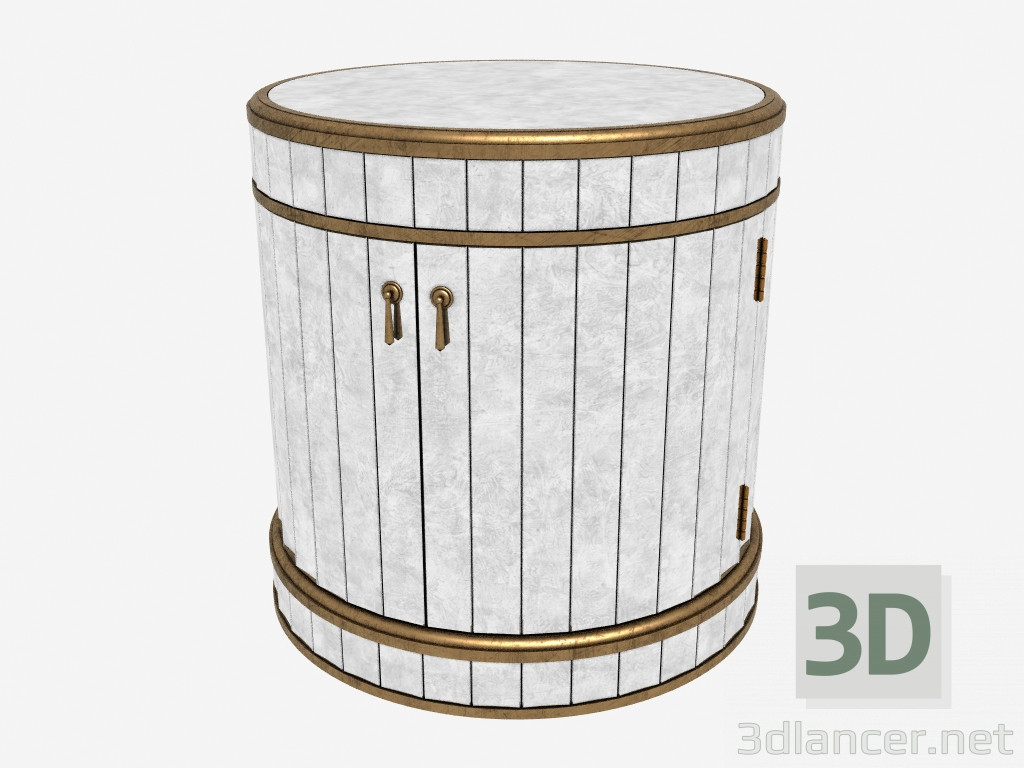 3d model GABRIEL Pedestal tambor (MN5536) - vista previa