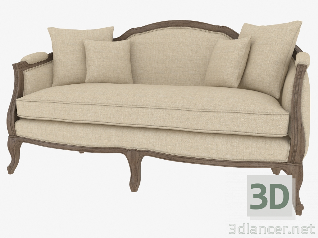 modèle 3D Canapé DALIA SOFA (101.023-MF01) - preview