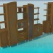 3D modeli Duvar Ünitesi - önizleme