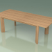 3d model Extendable dining table 001 - preview