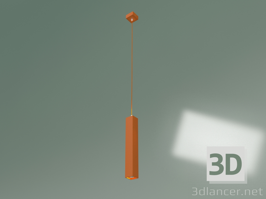3d модель Подвесной светильник 50154-1 LED (оранжевый) – превью