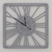3d model Reloj de pared TWINKLE NEW (plata) - vista previa