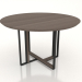 3d model Dining table 1200 Ink Round Wood - preview