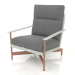 3d model Club chair (Cement gray) - preview