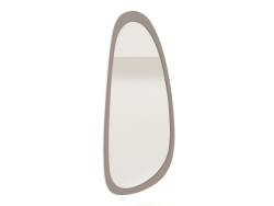 Specchio da parete ASYM (platino)