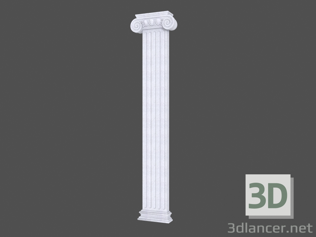 3D Modell Pilaster (P24I) - Vorschau