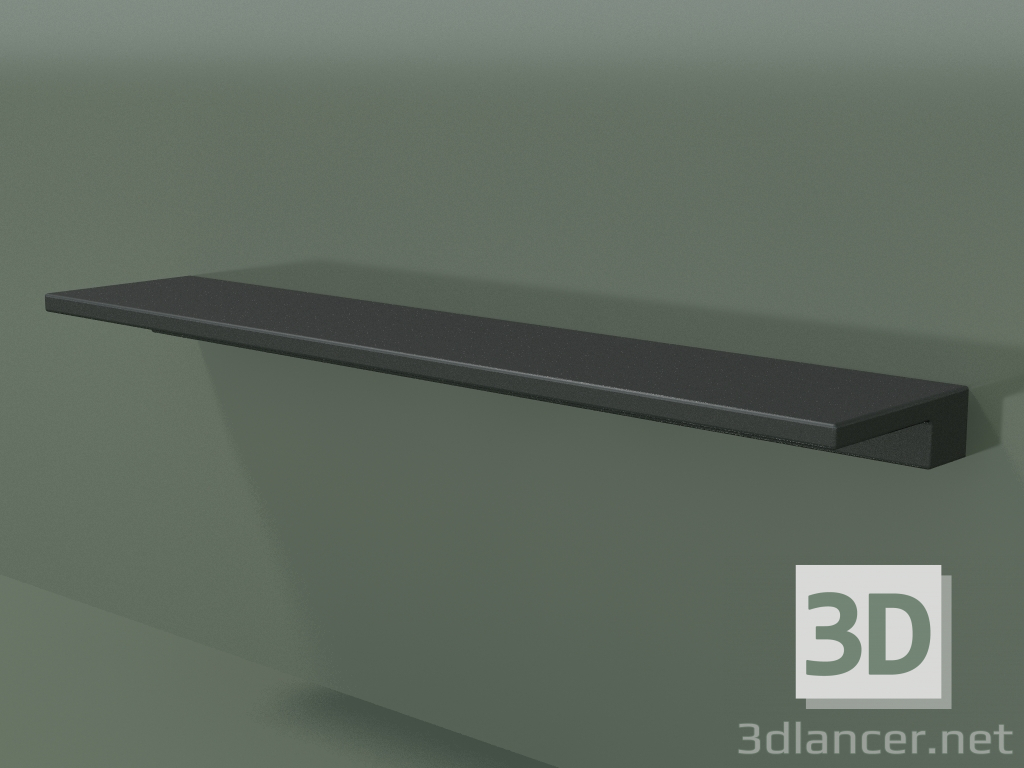 3d model Shelf (90U18003, Deep Nocturne C38, L 60 cm) - preview