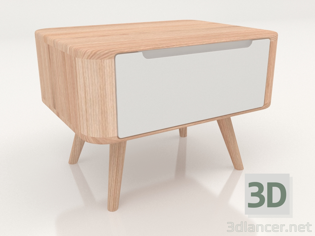 3d model Bedside table Ena 55-1 - preview