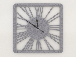 Wall clock TWINKLE NEW (silver)