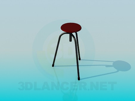 3d model High stool - preview 3d model High stool - preview