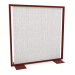 3d model Screen partition 150x150 (Wine red) - preview