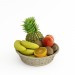 3d model A bowl of fruit - preview