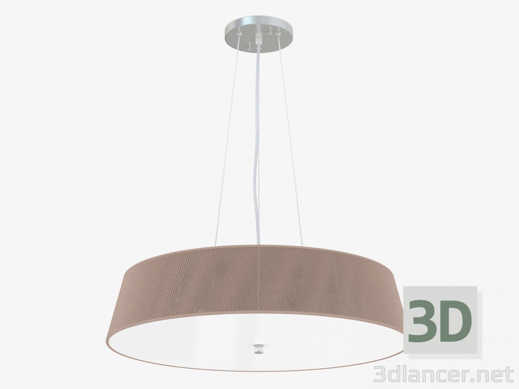 modello 3D lampada a sospensione (S111012 6brown) - anteprima