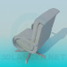 3D Modell Chef Sessel - Vorschau