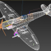 3D Spifire Mk VIII modeli satın - render