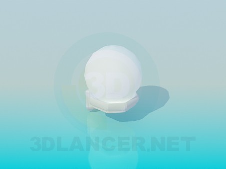3d модель Круглый фонарик – превью 3d модель Круглый фонарик – превью