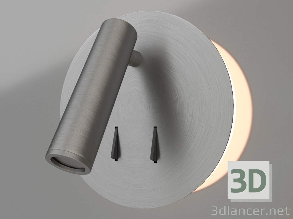 modello 3D Lampada da parete (6081) - anteprima