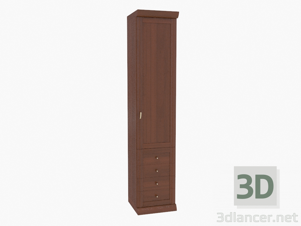 3d model Closet is narrow (261-23) - preview