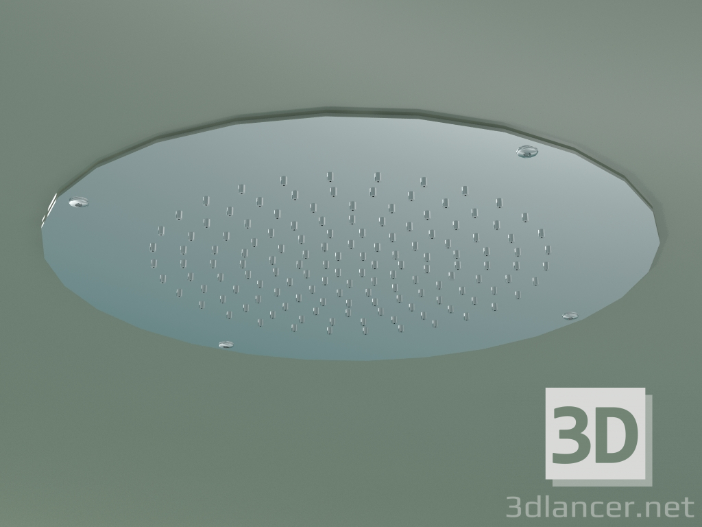 3d model Cabezal de ducha para falso techo Ø400 mm (SF053 A) - vista previa