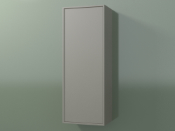 Wall cabinet with 1 door (8BUBСCD01, 8BUBСCS01, Clay C37, L 36, P 24, H 96 cm)