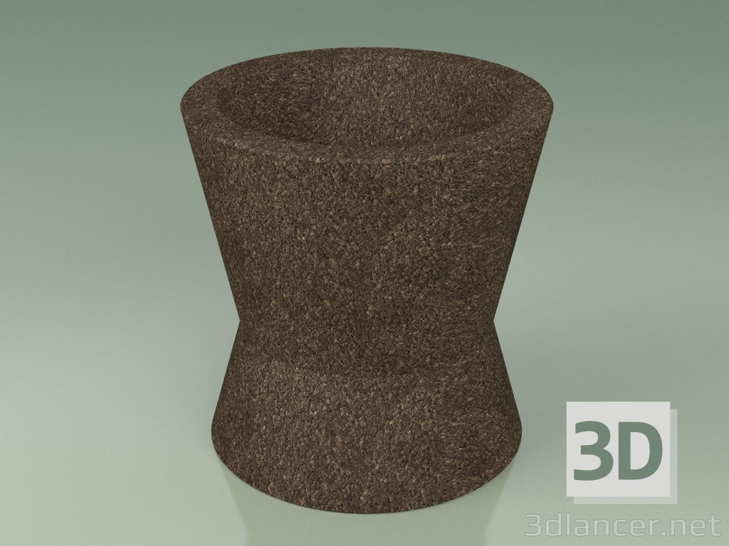 3D Modell Topf für Pflanzen 002 - Vorschau